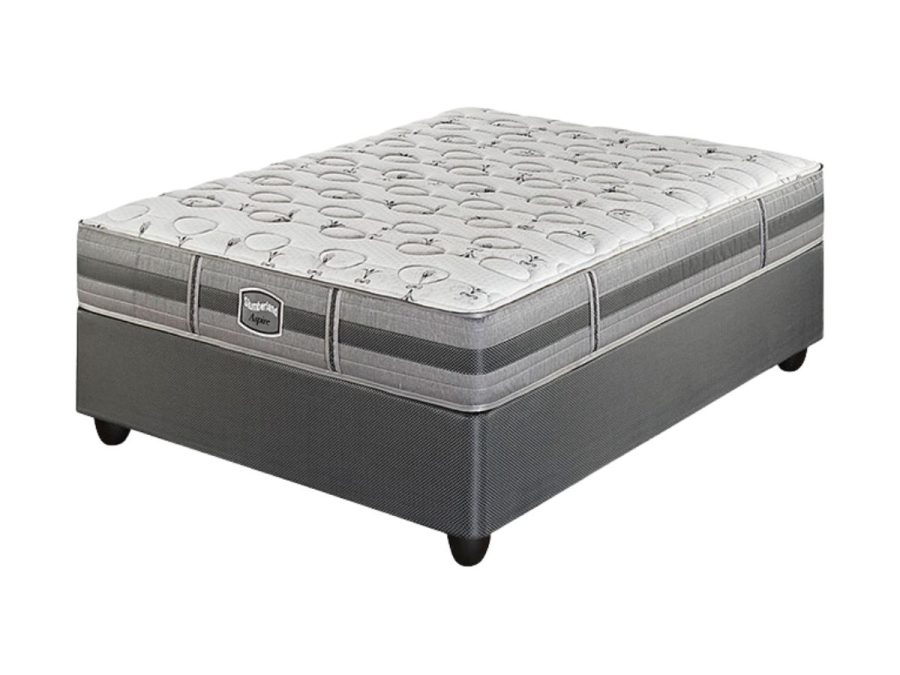 Slumberland -Ultra Luxury Aspire Medium - Queen Extra Length Bed Set