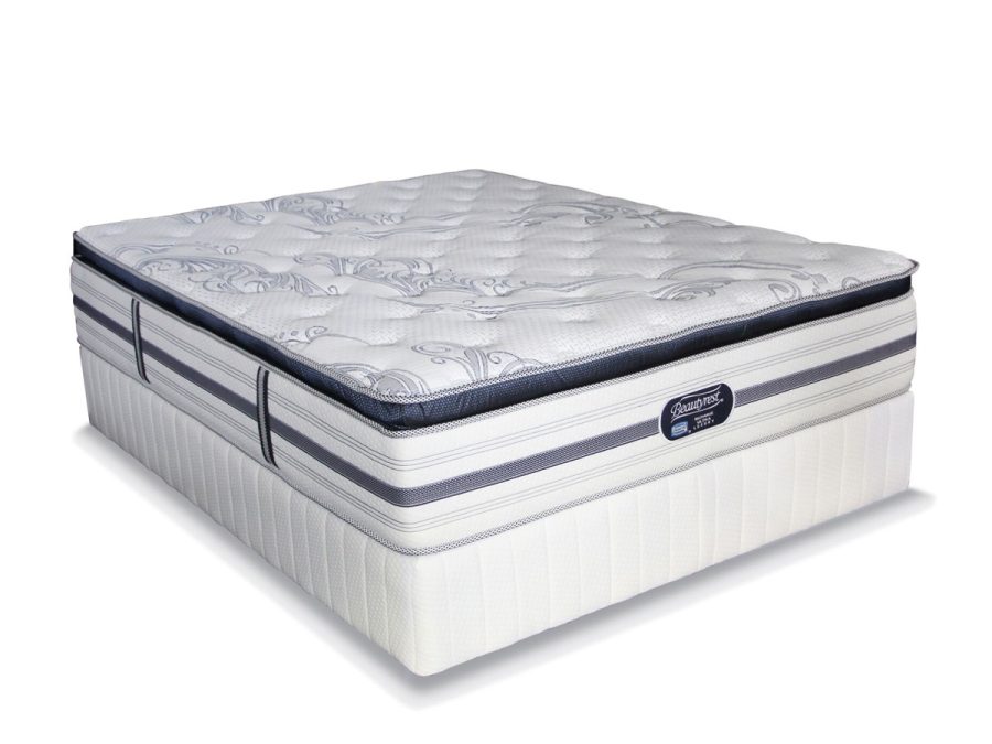 Simmons Beautyrest - Recharge Ultra Luxury Pillow Top - Double Extra Length Bed Set