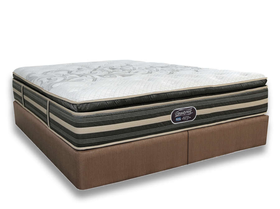 Simmons Beautyrest - World Class - Plush - King Bed Set - Extra Length